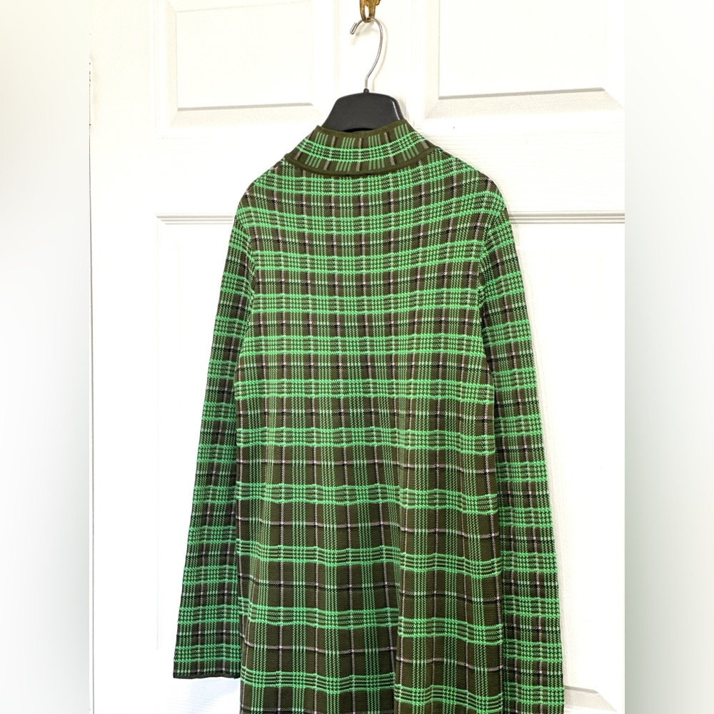 Rare‼️Exquisite‼️EUC Missoni Green/BrownPink Weave 60’s style Midi Dress/Sweater - Picture 16 of 16